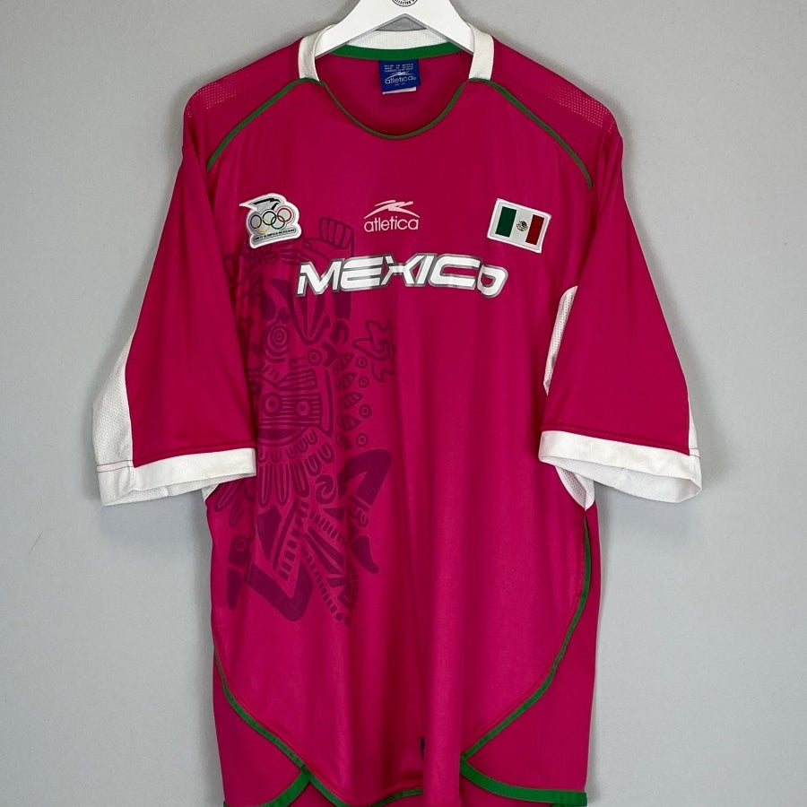 2004 MEXICO OLYMPICS THIRD SHIRT (XL) ATLETICA - Cult Kits - XL - Buy Vintage Football Shirts, Authentic Retro Football Shirts For Sale, Classic Football Shirts & Soccer Jersey