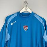 2004 USA *PLAYER ISSUE* GK SHIRT (XXL) NIKE - Cult Kits - XXL - Buy Vintage Football Shirts, Authentic Retro Football Shirts For Sale, Classic Football Shirts & Soccer Jersey