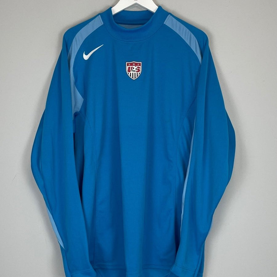 2004 USA *PLAYER ISSUE* GK SHIRT (XXL) NIKE - Cult Kits - XXL - Buy Vintage Football Shirts, Authentic Retro Football Shirts For Sale, Classic Football Shirts & Soccer Jersey