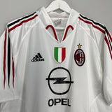 Shop 2004/05 AC MILAN CRESPO #11 AWAY SHIRT (L) ADIDAS, classic football shirts, vintage football shirts & retro soccer jerseys at Cult Kits