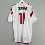 Shop 2004/05 AC MILAN CRESPO #11 AWAY SHIRT (L) ADIDAS, classic football shirts, vintage football shirts & retro soccer jerseys at Cult Kits