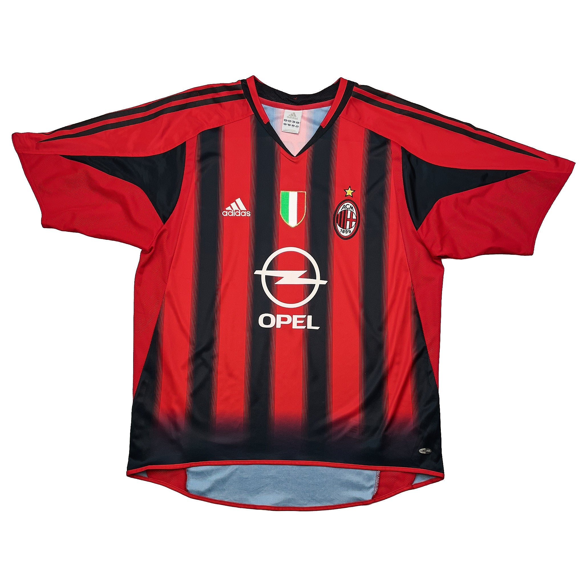 Buy 2004/05 AC Milan Crespo 11 Home Shirt (L) Adidas ~ Free worldwide shipping ~ Authentic Vintage Football Shirts from Cult Kits