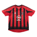 2004 AC Milan Adidas football shirt - view 2 - Cult Kits