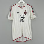 Shop 2004/05 AC MILAN KAKA #22 AWAY SHIRT (S) ADIDAS, classic football shirts, vintage football shirts & retro soccer jerseys at Cult Kits