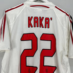 Shop 2004/05 AC MILAN KAKA #22 AWAY SHIRT (S) ADIDAS, classic football shirts, vintage football shirts & retro soccer jerseys at Cult Kits