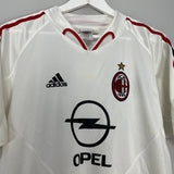 Shop 2004/05 AC MILAN KAKA #22 AWAY SHIRT (S) ADIDAS, classic football shirts, vintage football shirts & retro soccer jerseys at Cult Kits