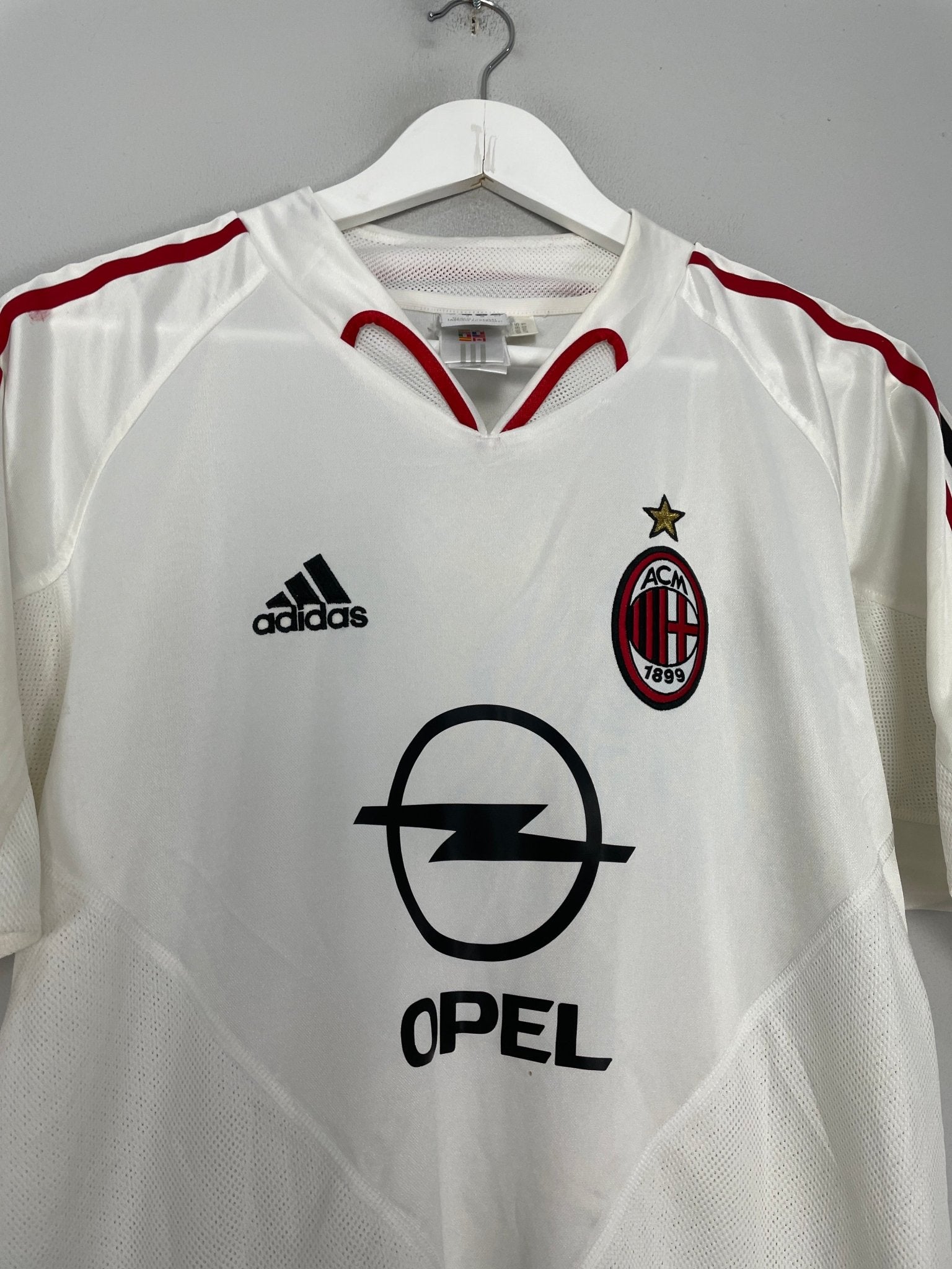 Shop 2004/05 AC MILAN KAKA #22 AWAY SHIRT (S) ADIDAS, classic football shirts, vintage football shirts & retro soccer jerseys at Cult Kits