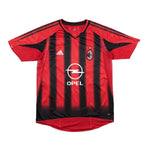 2004 AC Milan Adidas football shirt - view 2 - Cult Kits