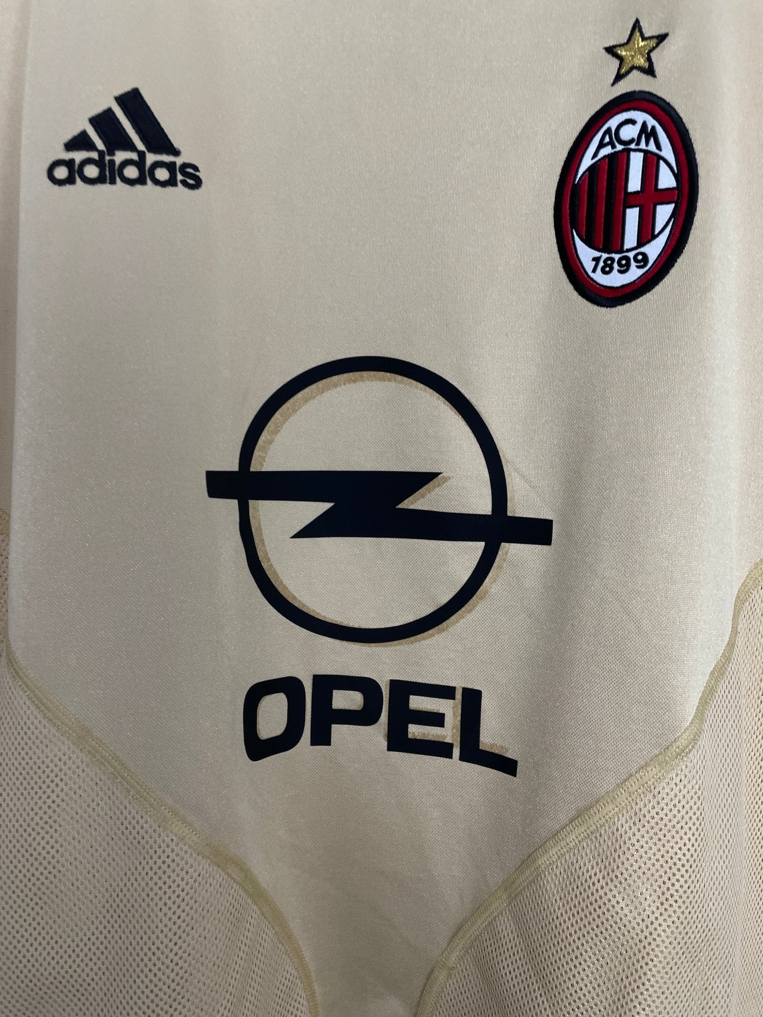 Shop 2004/05 AC MILAN MALDINI #3 C/L THIRD SHIRT (M) ADIDAS, classic football shirts, vintage football shirts & retro soccer jerseys at Cult Kits