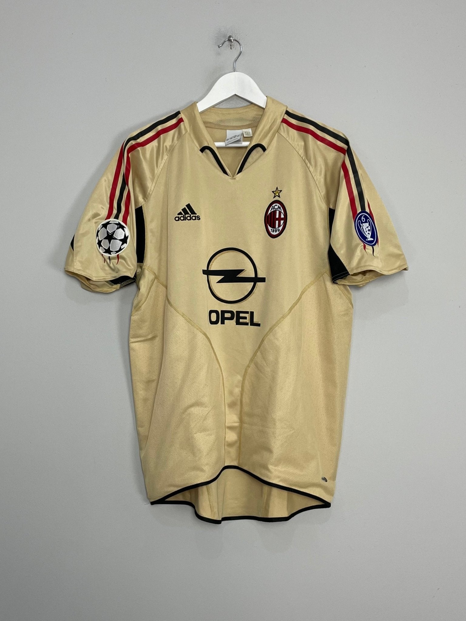 2004/05 AC MILAN MALDINI #3 C/L THIRD SHIRT (M) ADIDAS – Cult Kits