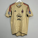 Shop 2004/05 AC MILAN MALDINI #3 C/L THIRD SHIRT (M) ADIDAS, classic football shirts, vintage football shirts & retro soccer jerseys at Cult Kits