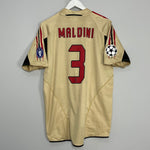Shop 2004/05 AC MILAN MALDINI #3 C/L THIRD SHIRT (M) ADIDAS, classic football shirts, vintage football shirts & retro soccer jerseys at Cult Kits