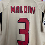 Shop 2004/05 AC MILAN MALDINI #3 C/L THIRD SHIRT (M) ADIDAS, classic football shirts, vintage football shirts & retro soccer jerseys at Cult Kits