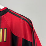 Shop 2004/05 AC MILAN MALDINI #3 HOME SHIRT (L) ADIDAS, classic football shirts, vintage football shirts & retro soccer jerseys at Cult Kits