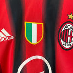 2004/05 AC MILAN MALDINI 3 HOME SHIRT (L) ADIDAS - Cult Kits - Large - Buy Vintage Football Shirts, Authentic Retro Football Shirts For Sale, Classic Football Shirts & Soccer Jersey