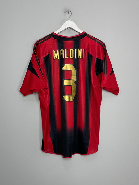 2004/05 AC MILAN MALDINI #3 HOME SHIRT (L) ADIDAS – Cult Kits