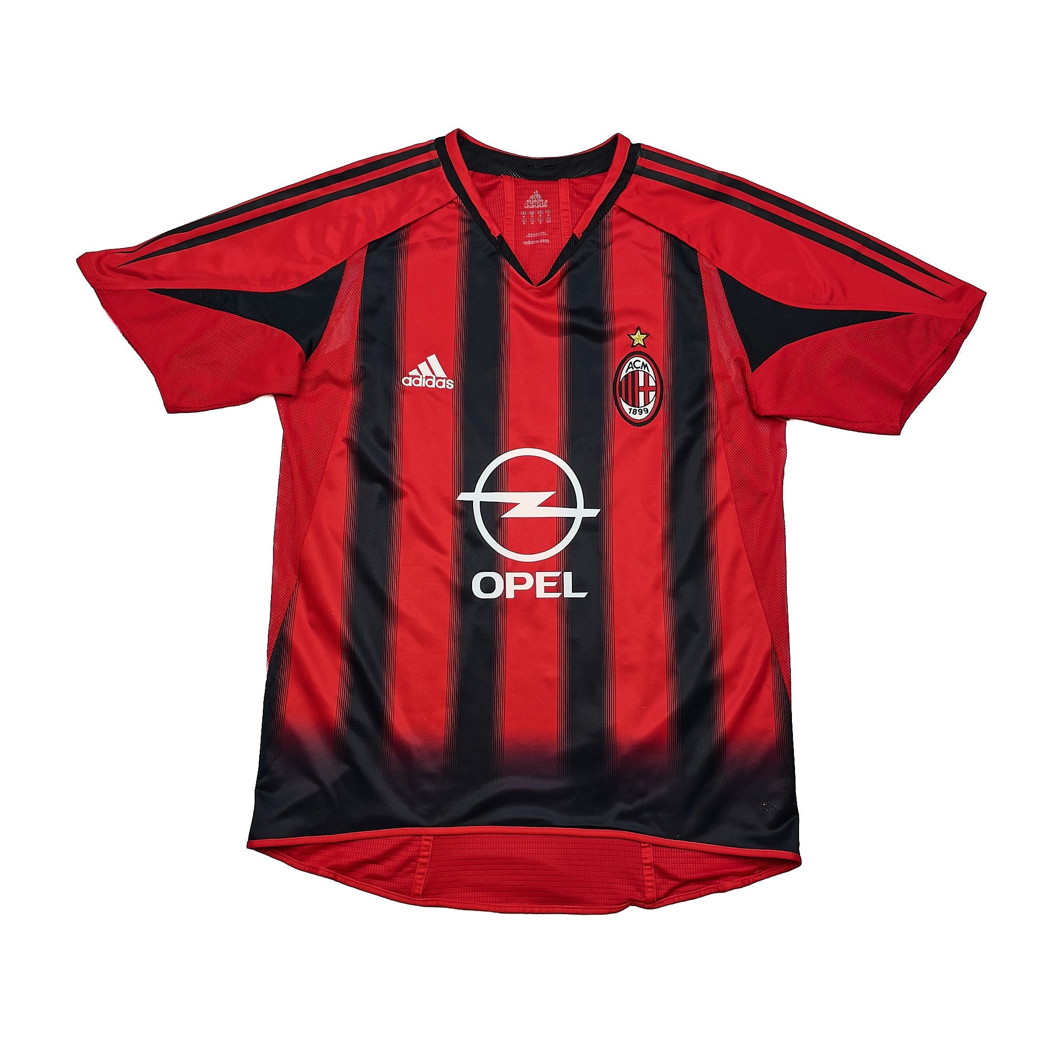Buy 2004/05 AC Milan Pirlo 21 Home Shirt (M) Adidas ~ Free worldwide shipping ~ Authentic Vintage Football Shirts from Cult Kits