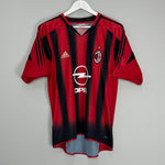 Shop 2004/05 AC MILAN RUI COSTA #10 HOME SHIRT (L) ADIDAS, classic football shirts, vintage football shirts & retro soccer jerseys at Cult Kits