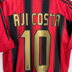 Shop 2004/05 AC MILAN RUI COSTA #10 HOME SHIRT (L) ADIDAS, classic football shirts, vintage football shirts & retro soccer jerseys at Cult Kits