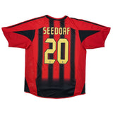 Buy 2004/05 AC Milan Seedorf 20 Home Shirt (L) Adidas ~ Free worldwide shipping ~ Authentic Vintage Football Shirts from Cult Kits