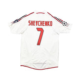 Buy 2004/05 AC Milan Shevchenko 7 C/L Away Shirt (M) Adidas ~ Free worldwide shipping ~ Authentic Vintage Football Shirts from Cult Kits