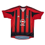 Buy 2004/05 AC Milan Shevchenko 7 Home Shirt (M) Adidas ~ Free worldwide shipping ~ Authentic Vintage Football Shirts from Cult Kits