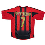 Buy 2004/05 AC Milan Shevchenko 7 Home Shirt (M) Adidas ~ Free worldwide shipping ~ Authentic Vintage Football Shirts from Cult Kits