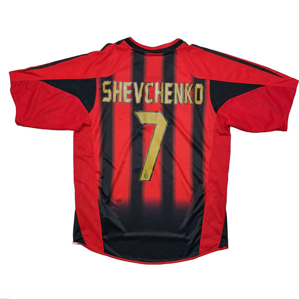 2004/05 AC Milan Shevchenko #7 Home Shirt (M) Adidas – Cult Kits