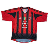 Buy 2004/05 AC Milan Shevchenko 7 Home Shirt (M) Adidas ~ Free worldwide shipping ~ Authentic Vintage Football Shirts from Cult Kits