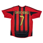 Buy 2004/05 AC Milan Shevchenko 7 Home Shirt (M) Adidas ~ Free worldwide shipping ~ Authentic Vintage Football Shirts from Cult Kits