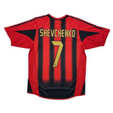 Buy 2004/05 AC Milan Shevchenko 7 Home Shirt (M) Adidas ~ Free worldwide shipping ~ Authentic Vintage Football Shirts from Cult Kits