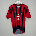 Shop 2004/05 AC MILAN SHEVCHENKO #7 HOME SHIRT (M) ADIDAS, classic football shirts, vintage football shirts & retro soccer jerseys at Cult Kits
