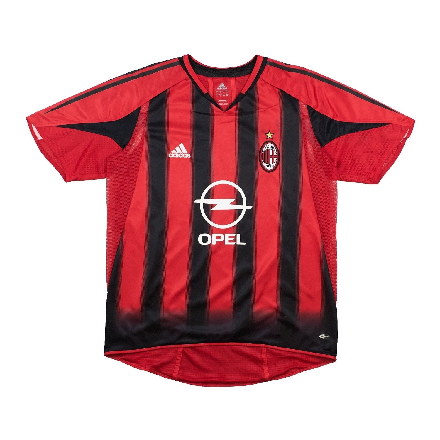 2004 AC Milan Adidas football shirt - view 2 - Cult Kits