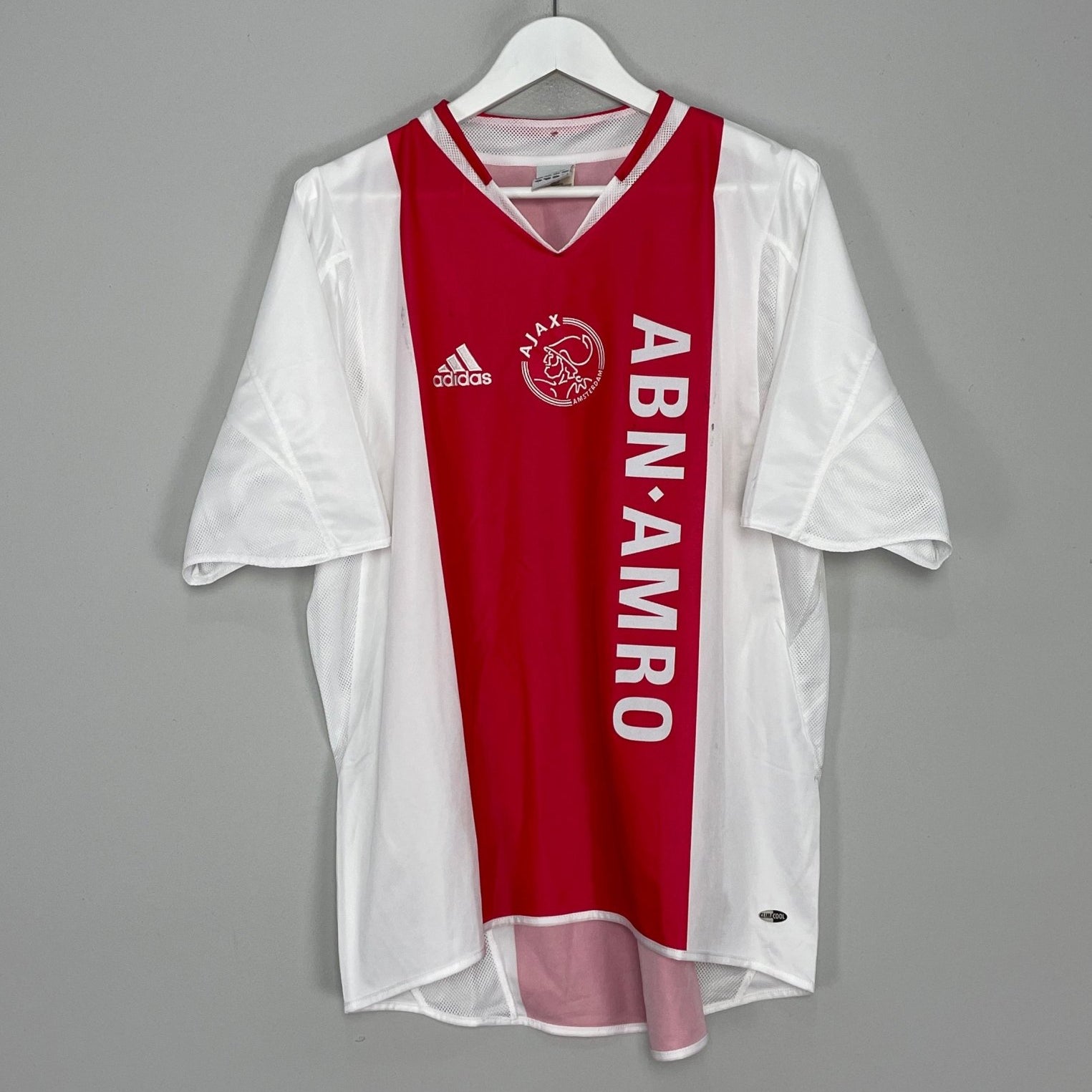 Shop 2004/05 AJAX HOME SHIRT (L) ADIDAS, classic football shirts, vintage football shirts & retro soccer jerseys at Cult Kits