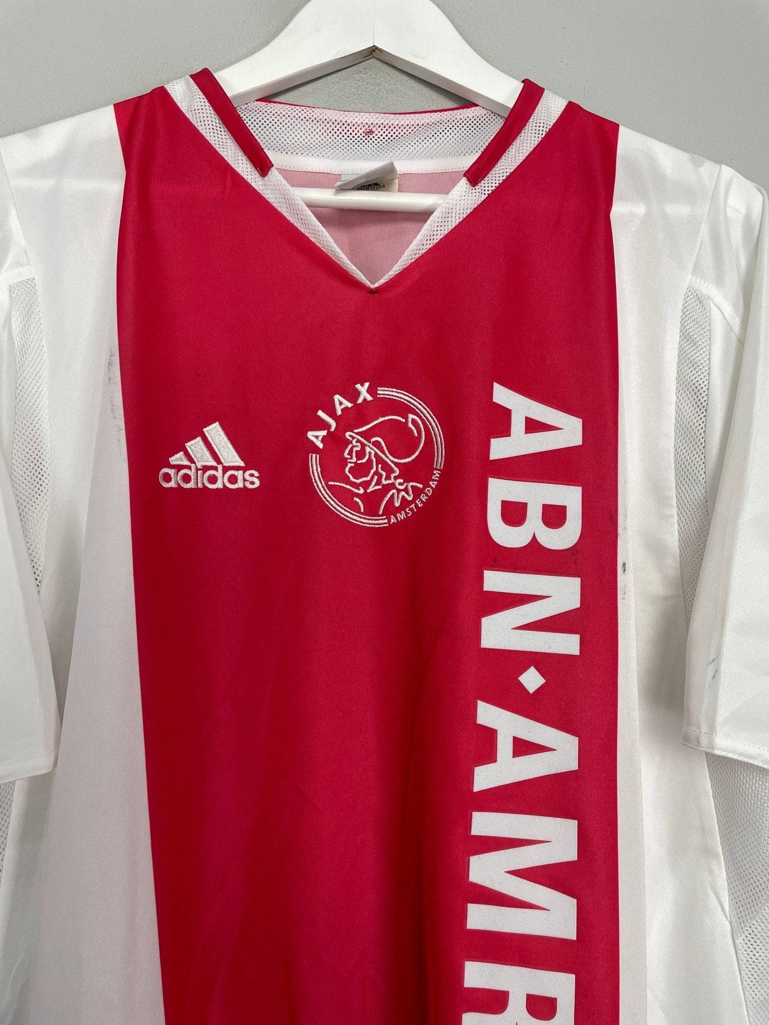 Shop 2004/05 AJAX HOME SHIRT (L) ADIDAS, classic football shirts, vintage football shirts & retro soccer jerseys at Cult Kits