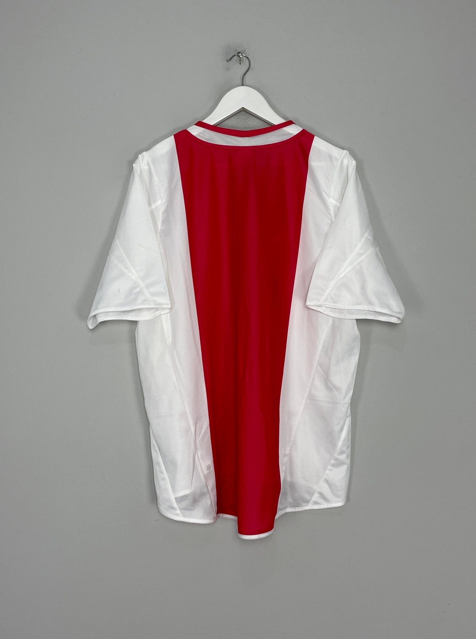 Shop 2004/05 AJAX HOME SHIRT (L) ADIDAS, classic football shirts, vintage football shirts & retro soccer jerseys at Cult Kits