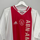 Shop 2004/05 AJAX HOME SHIRT (XL) ADIDAS, classic football shirts, vintage football shirts & retro soccer jerseys at Cult Kits