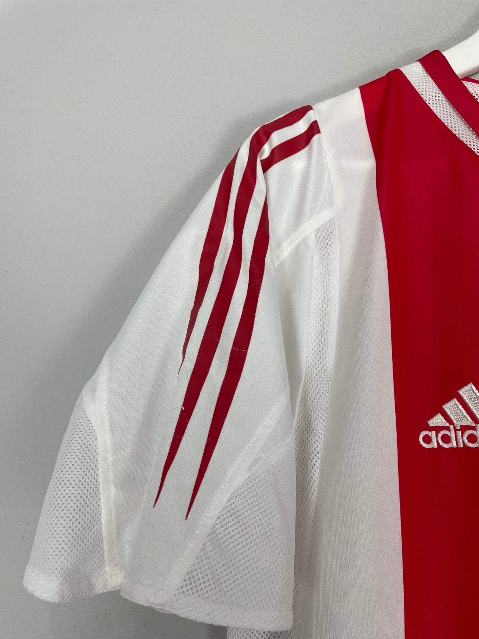 Shop 2004/05 AJAX IBRAHIMOVIC #9 HOME SHIRT (S) ADIDAS, classic football shirts, vintage football shirts & retro soccer jerseys at Cult Kits