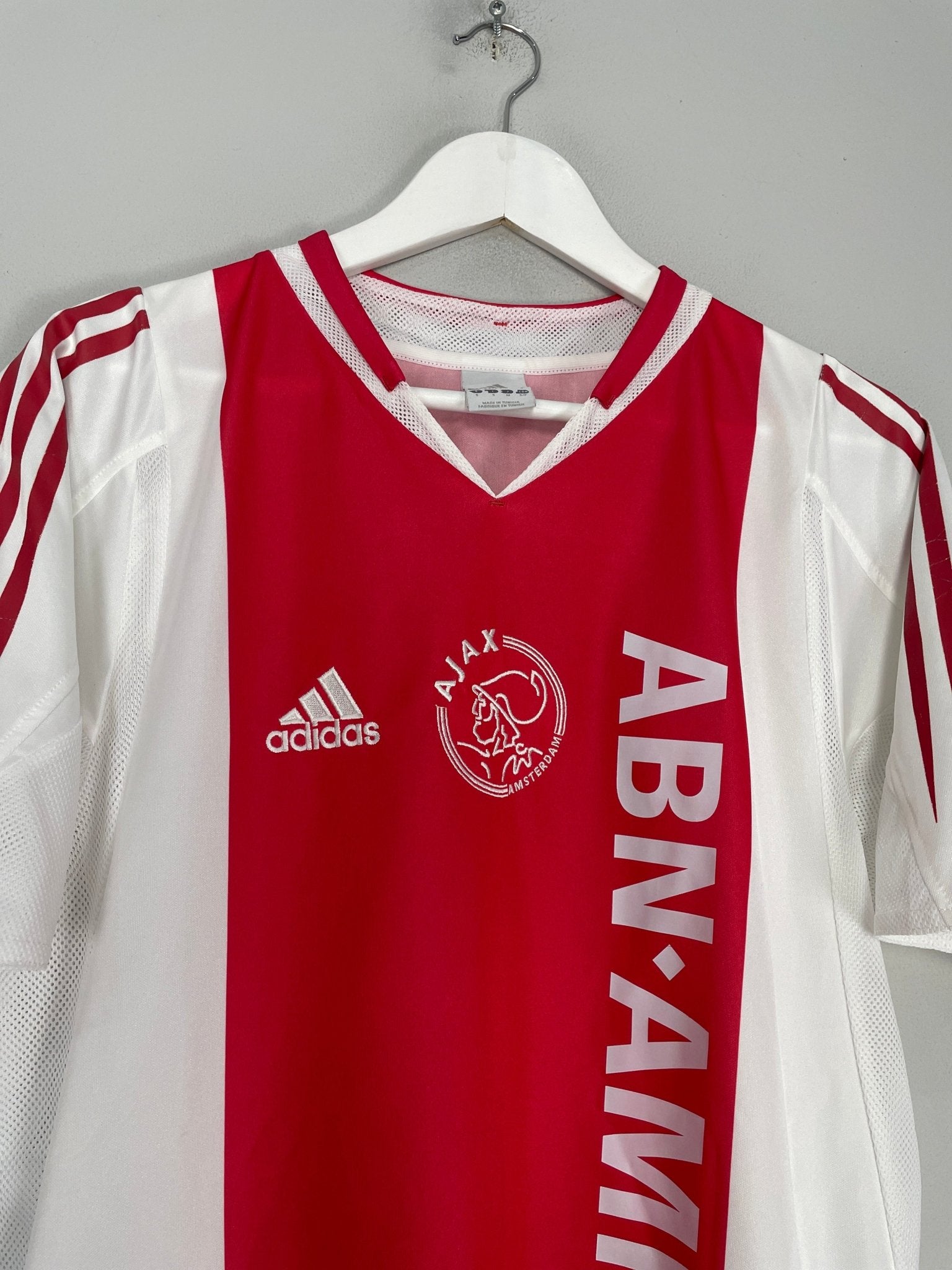 Shop 2004/05 AJAX IBRAHIMOVIC #9 HOME SHIRT (S) ADIDAS, classic football shirts, vintage football shirts & retro soccer jerseys at Cult Kits