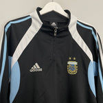 Shop 2004/05 ARGENTINA 1/4 ZIP JACKET (XL) ADIDAS, classic football shirts, vintage football shirts & retro soccer jerseys at Cult Kits