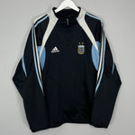 Shop 2004/05 ARGENTINA 1/4 ZIP JACKET (XL) ADIDAS, classic football shirts, vintage football shirts & retro soccer jerseys at Cult Kits