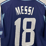 Shop 2004/05 ARGENTINA MESSI #18 AWAY SHIRT (L) ADIDAS, classic football shirts, vintage football shirts & retro soccer jerseys at Cult Kits