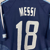 Shop 2004/05 ARGENTINA MESSI #18 AWAY SHIRT (L) ADIDAS, classic football shirts, vintage football shirts & retro soccer jerseys at Cult Kits
