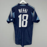Shop 2004/05 ARGENTINA MESSI #18 AWAY SHIRT (M) ADIDAS, classic football shirts, vintage football shirts & retro soccer jerseys at Cult Kits
