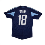 Buy 2004/05 Argentina Messi 18 Away Shirt (M) Adidas ~ Free worldwide shipping ~ Authentic Vintage Football Shirts from Cult Kits