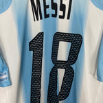 Shop 2004/05 ARGENTINA MESSI #18 HOME SHIRT (XL) ADIDAS, classic football shirts, vintage football shirts & retro soccer jerseys at Cult Kits