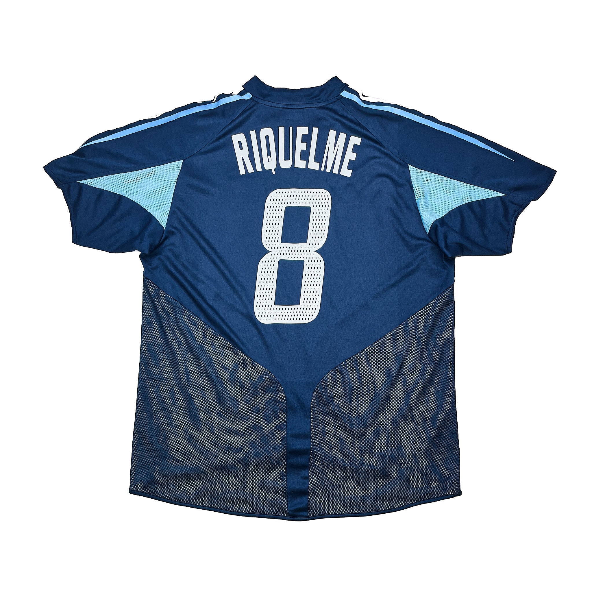 Buy 2004/05 Argentina Riquelme 8 Away Shirt (L) Adidas ~ Free worldwide shipping ~ Authentic Vintage Football Shirts from Cult Kits