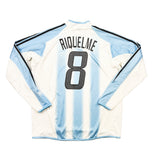 Buy 2004/05 ARGENTINA RIQUELME 8 L/S HOME SHIRT (L) ADIDAS ~ Free worldwide shipping available ~ Authentic Vintage Football Shirts from Cult Kits