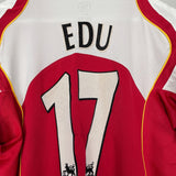 Shop 2004/05 ARSENAL EDU #17 HOME SHIRT (M) NIKE, classic football shirts, vintage football shirts & retro soccer jerseys at Cult Kits
