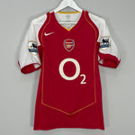 Shop 2004/05 ARSENAL FABREGAS #15 HOME SHIRT (S) NIKE, classic football shirts, vintage football shirts & retro soccer jerseys at Cult Kits